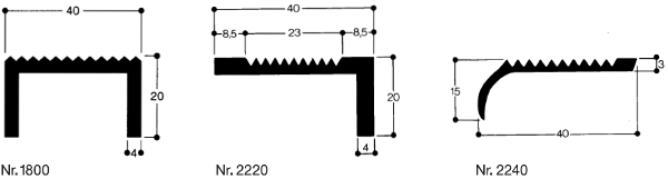 Trapkantprofiel Ms58